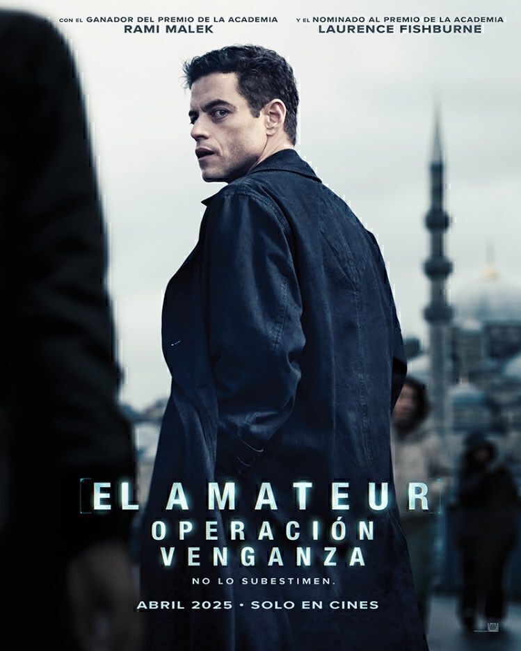 YA ESTÁN DISPONIBLES EL PRIMER TRÁILER Y PÓSTER DE "EL AMATEUR: OPERACIÓN VENGANZA"